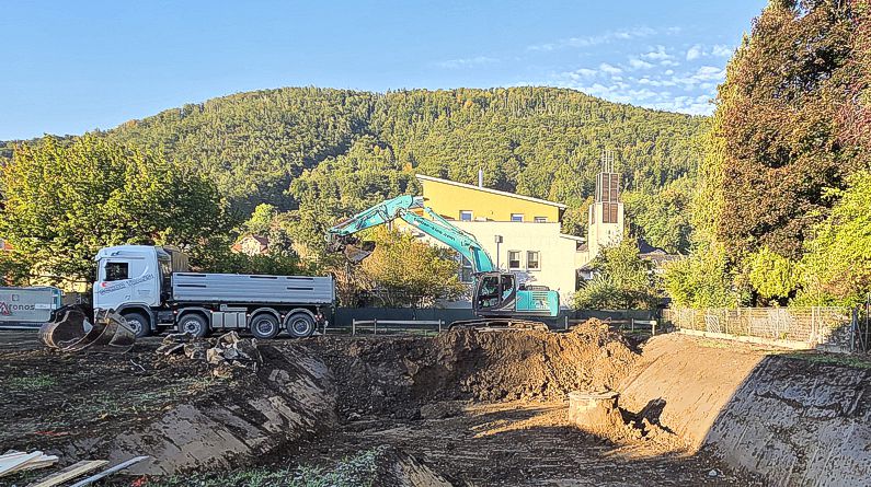 Baubeginn Corneliusweg 9