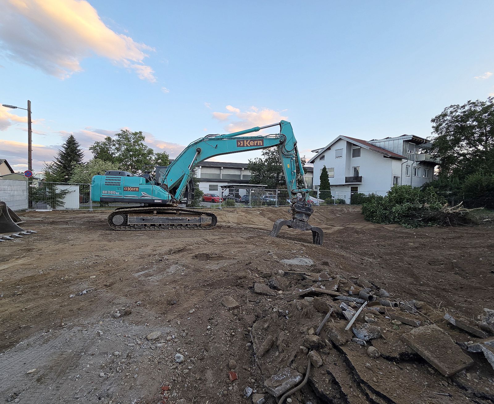 Abbruch abgeschlossen - Anton-Mell-Weg 6, Graz-Straßgang