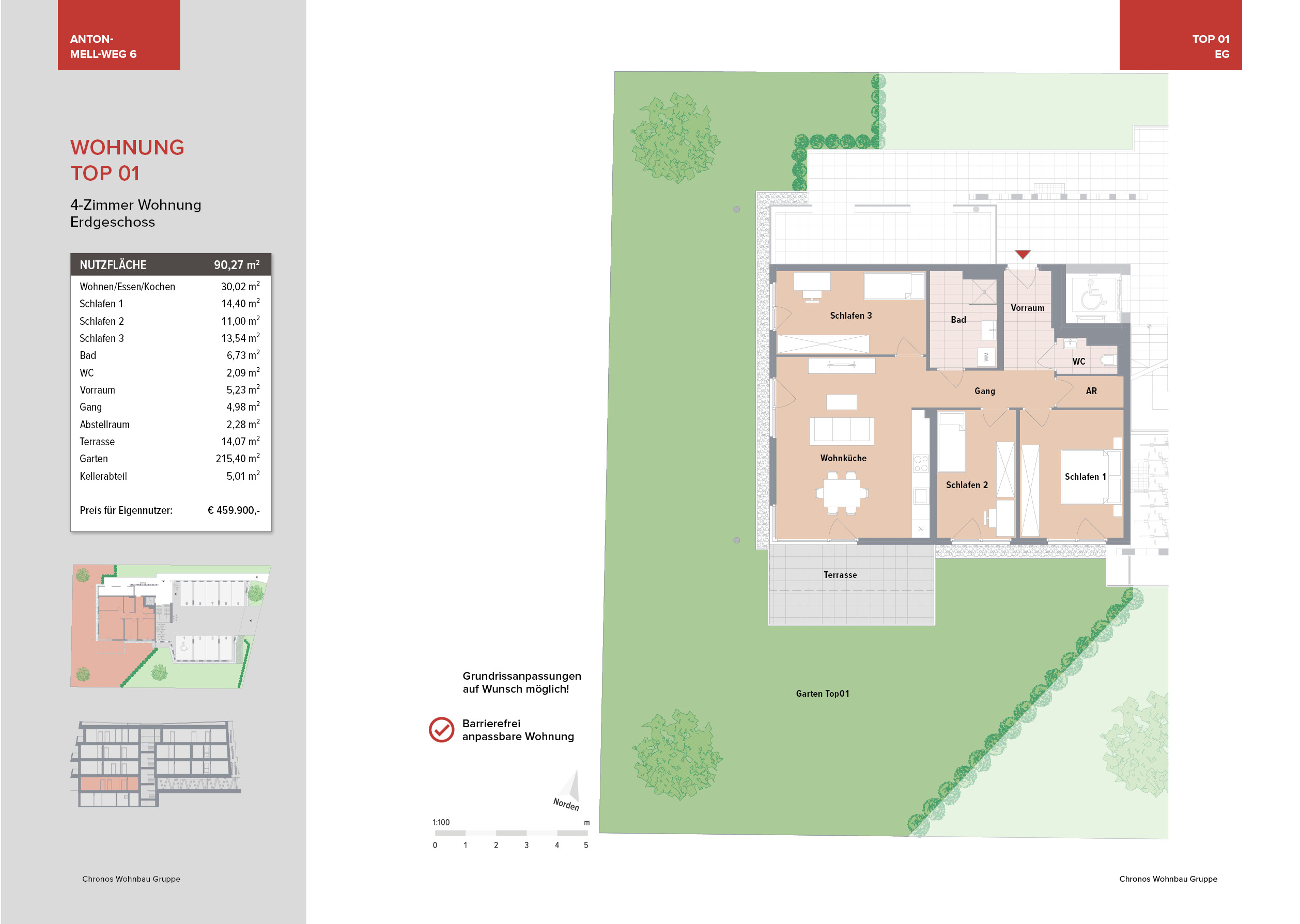 Top 01 - Anton-Mell-Weg 6, Graz-Straßgang
