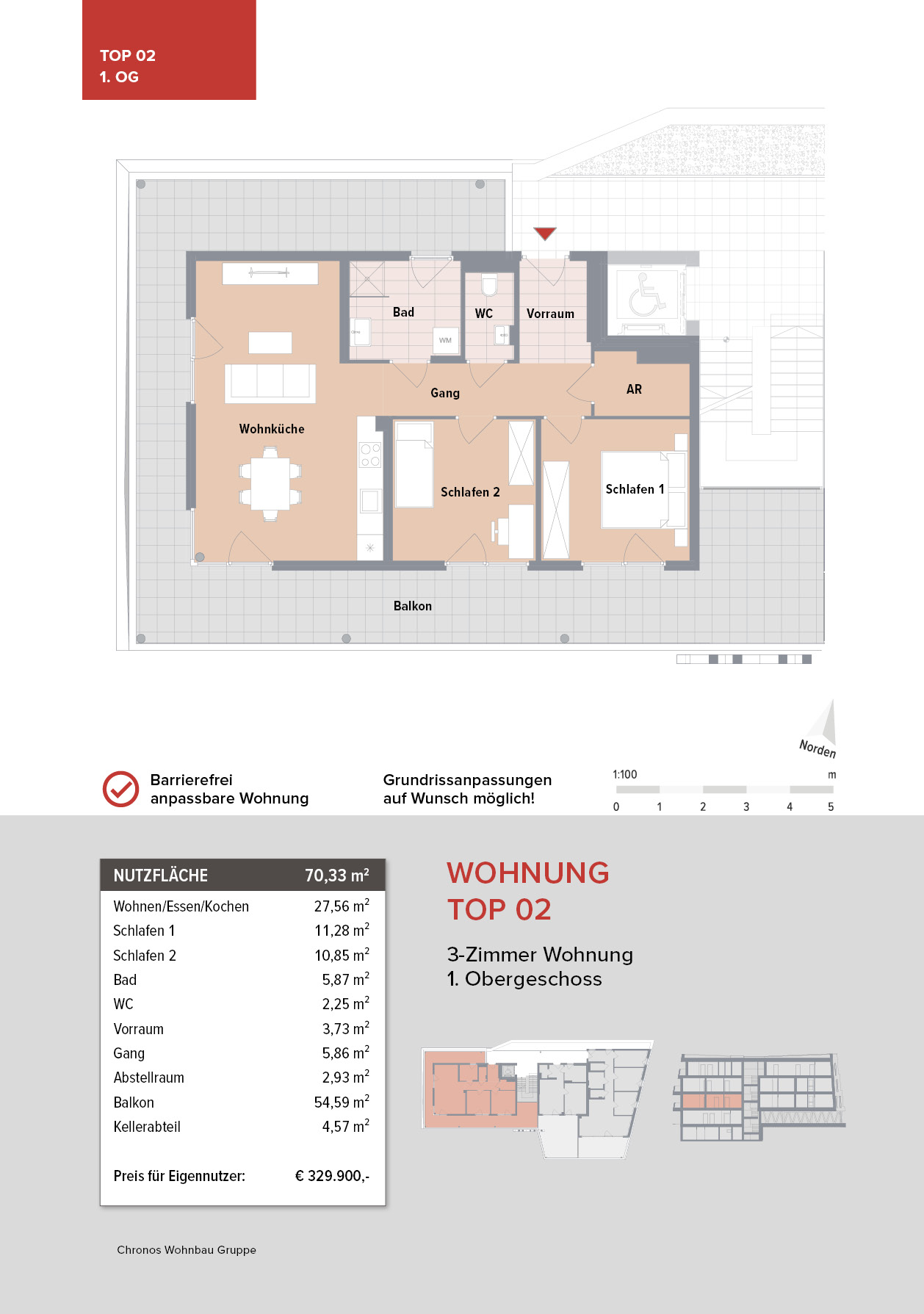 Top 02 - Anton-Mell-Weg 6, Graz-Straßgang
