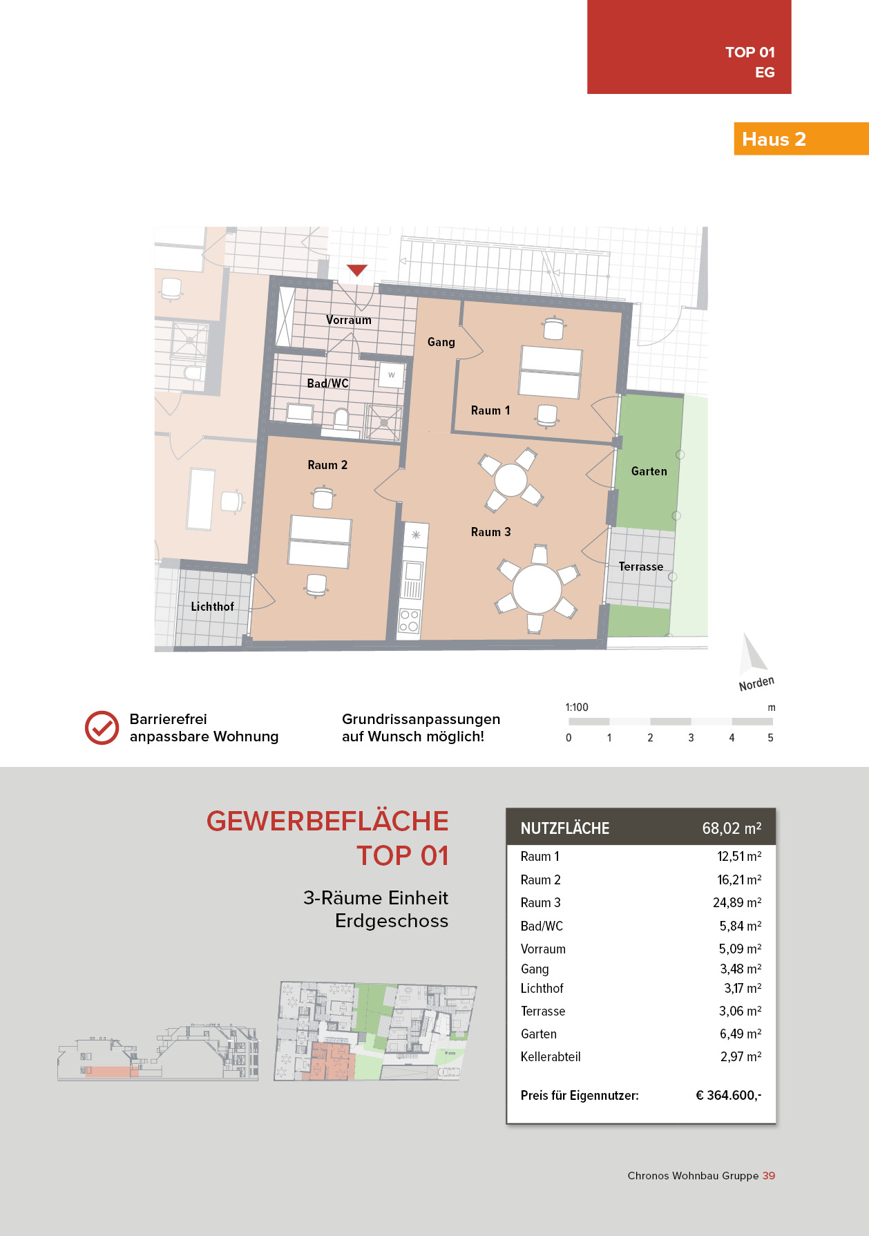 Top 01 (Haus 2) - Canavesegasse 4, Wien-Liesing