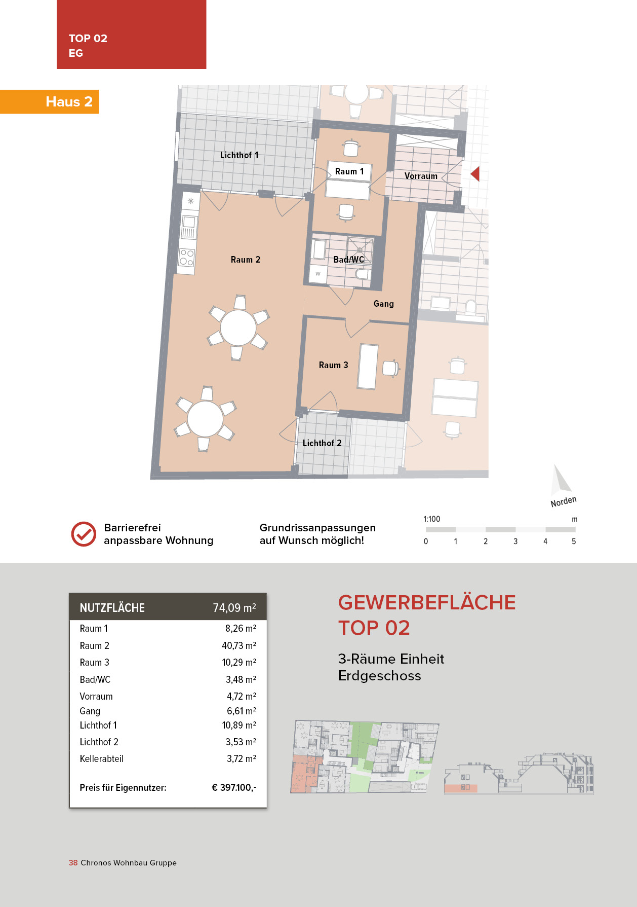 Top 02 (Haus 2) - Canavesegasse 4, Wien-Liesing