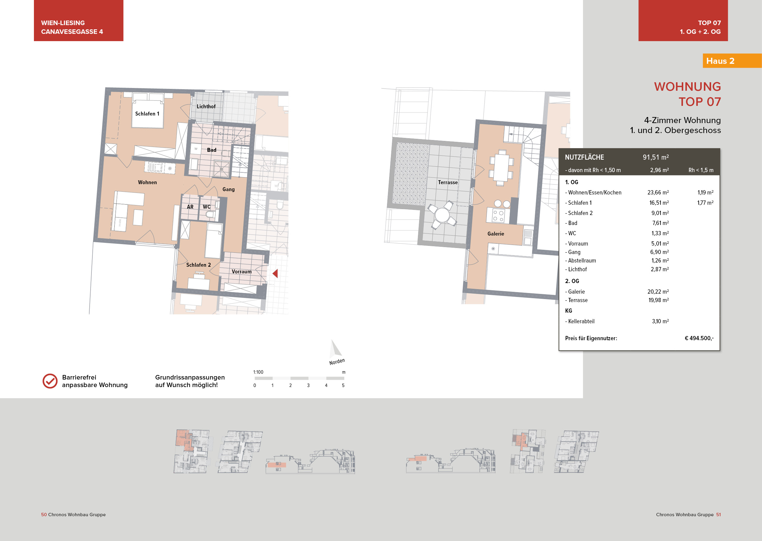 Top 07 (Haus 2) - Canavesegasse 4, Wien-Liesing