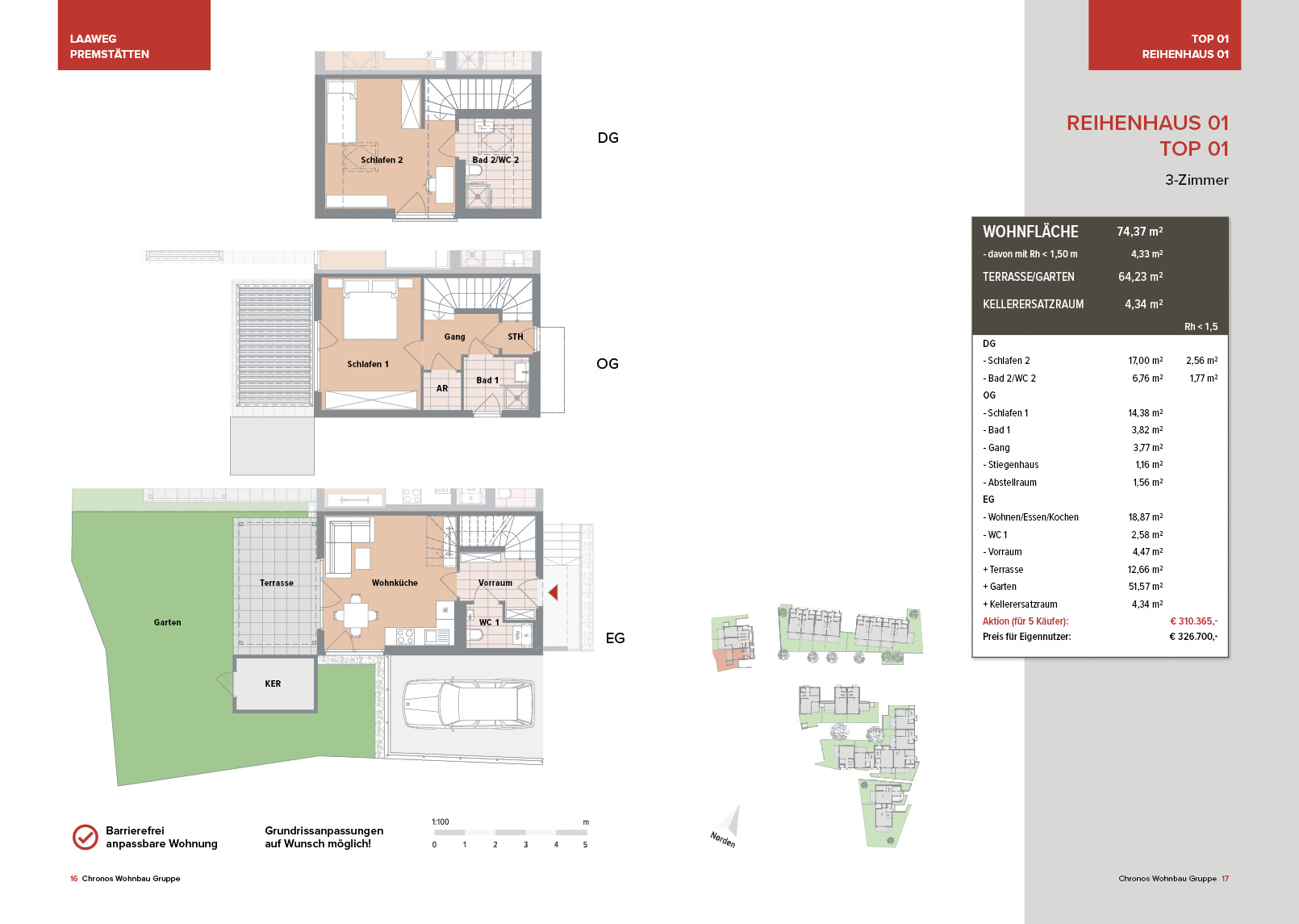 Top 01 (Haus 01) - Laaweg, Premstätten